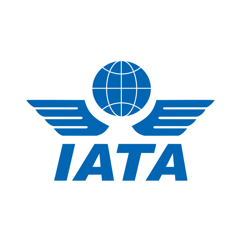 IATA. accredited International Air Transport Association agent